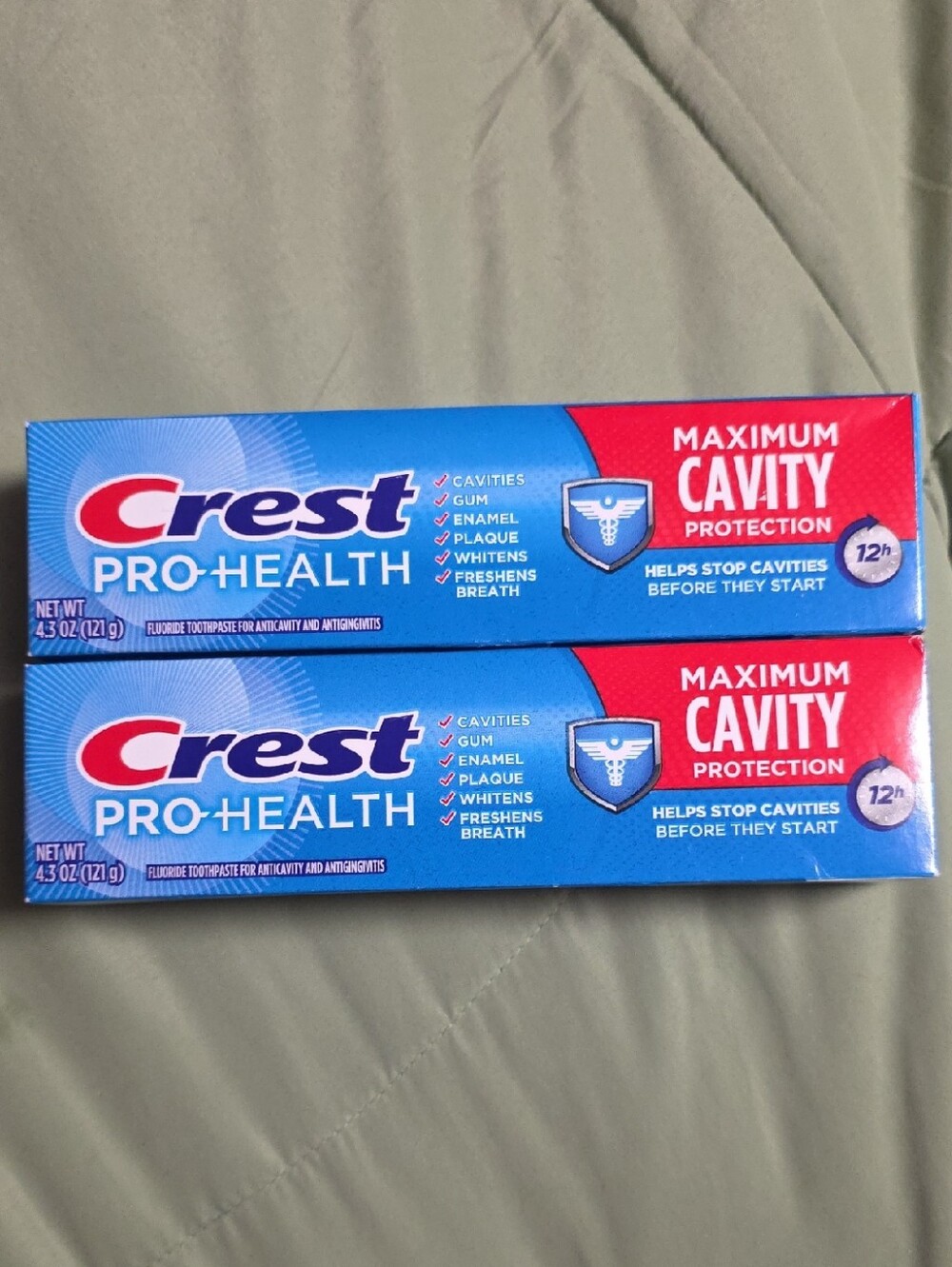 Crest Pro-Health Max Cavity Protection 4.3oz Toothpaste- 2pk